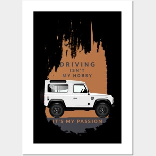 Jeep Lovers 4x4 Rover T-Shirt Posters and Art